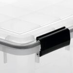 UNICASA™ Airtight Plastic Storage Boxes with Lids, 85L, pack of 1, Hermetic Waterproof Seal, Durable Latching Buckles, Stackable, For Outdoors, Garage, Clothes, Dust Proof, BPA Free, AT-LD (1) - Image 2