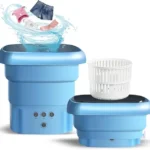 UNICASA™ Portable Washing Machine, Mini Washer 4.5L High Capacity with 3 Modes Deep Cleaning for Underwear, Baby Clothes, or Small Items, Foldable Washing Machine for Apartments, Camping, Travel