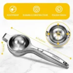 UNICASA™ Lemon Squeezer, Heavy Duty Lemon Juicer, Lime Squeezer, Manual Citrus Press, Orange Juicer Handheld, Hand Press Fruit Juicer, Exprimidor De Limones - Image 2
