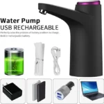 UNICASA™ Portable Water Dispenser for 5 Gallon, Food Grade Silicone Tube Will not Rust water bottle pump, USB Charging, Automatic water gallon pump for Office, Home, Camping, Kitchen, travel and etc - Image 5