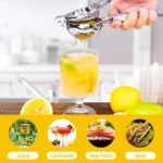 UNICASA™ Lemon Squeezer, Heavy Duty Lemon Juicer, Lime Squeezer, Manual Citrus Press, Orange Juicer Handheld, Hand Press Fruit Juicer, Exprimidor De Limones - Image 3