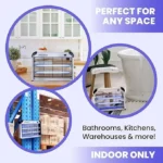 UNICASA™ Electric Bug Zapper, Indoor Insect Killer - Fly, Mosquito Killer and Repellent - Lightweight, Powerful 2800V Grid, Easy-to-Clean, with a Removable Washable Tray. - Image 7