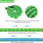 UNICASA™ Magic Garden Hose 75ft/22.5m Garden Hose Water Hose with 7 Functions Shower Expandable Hose Flexible Garden Hose Lawn/Pet/Car Wash - Image 4