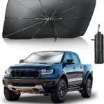 UNICASA [2024 Upgrade] ™ Foldable Car Windshield Sunshade Umbrella, Superior Insulation & Cooling, Front Window Visor Cover, Advanced Automotive Windshield – High-Strength with UV Protection