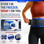 "Ice Pack (3-Piece Set) – Reusable Gel Wraps for Hot and Cold Therapy, Supports Injury Recovery, Relieves Joint and Muscle Pain – Ideal for Rotator Cuff, Knees, Back & More (3 Piece Set - Classic)" - Image 3