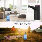 UNICASA™ Portable Water Dispenser for 5 Gallon, Food Grade Silicone Tube Will not Rust water bottle pump, USB Charging, Automatic water gallon pump for Office, Home, Camping, Kitchen, travel and etc - Image 7