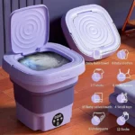 UNICASA ( Upgraded ) ™ Portable Washing Machine,11L Foldable Mini Washing Machine, Portable Washer for Underwear, Socks, BabyClothes, Towels, Pet Items, Apartment, Hotel, RV, Home, Dormitory, Camping, Sickroom - Image 4