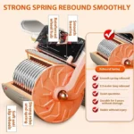 UNICASA™ New with timer Ab Abdominal Exercise Roller Elbow Support, abs roller wheel core exercise equipment, Automatic Rebound Abdominal Wheel And With timing - Image 7