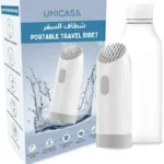 UNICASA™ Rechargeable portable travel bidet Hygiene Device for Men & Women Postpartum, Hemorrhoid, & Perineal Care شطاف المسافر