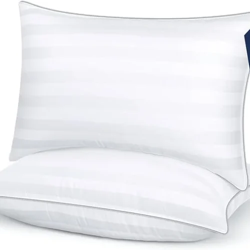 UNICASA™ Premium Hotel Quality Pillows (50×75 cm) – Ultra Soft, Hypoallergenic, Memory Foam Alternative وسائد فندقية فاخرة للنوم, Luxury Bed Pillows for Sleeping, Breathable (Pack of 2)