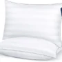 UNICASA™ Premium Hotel Quality Pillows (50x75 cm) – Ultra Soft, Hypoallergenic, Memory Foam Alternative وسائد فندقية فاخرة للنوم, Luxury Bed Pillows for Sleeping, Breathable (Pack of 2)